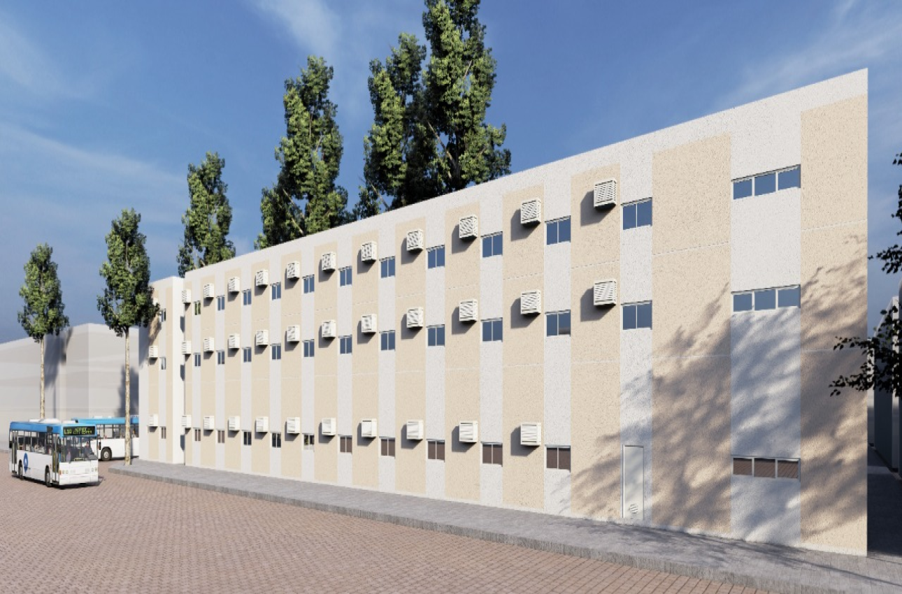 PROPOSED LABOR CAMP (CAMP 16) (G + 2 FLOORS + ROOF).