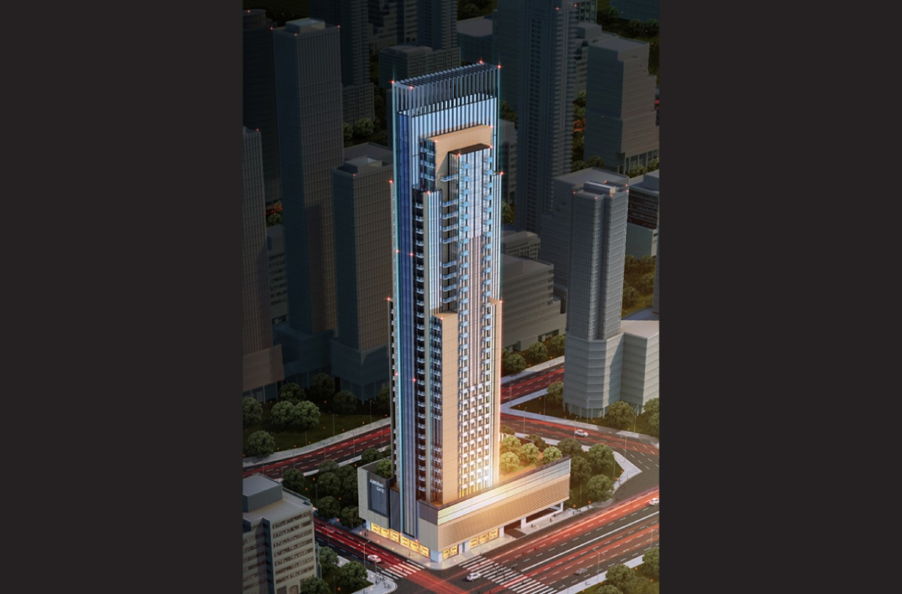 MIXED USE BUILDING 2B+G+4P+37+R FLOORS.