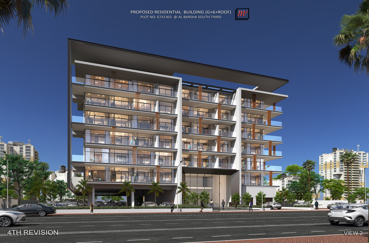 RESIDENTIAL BUILDING  (G+6+ROOF)