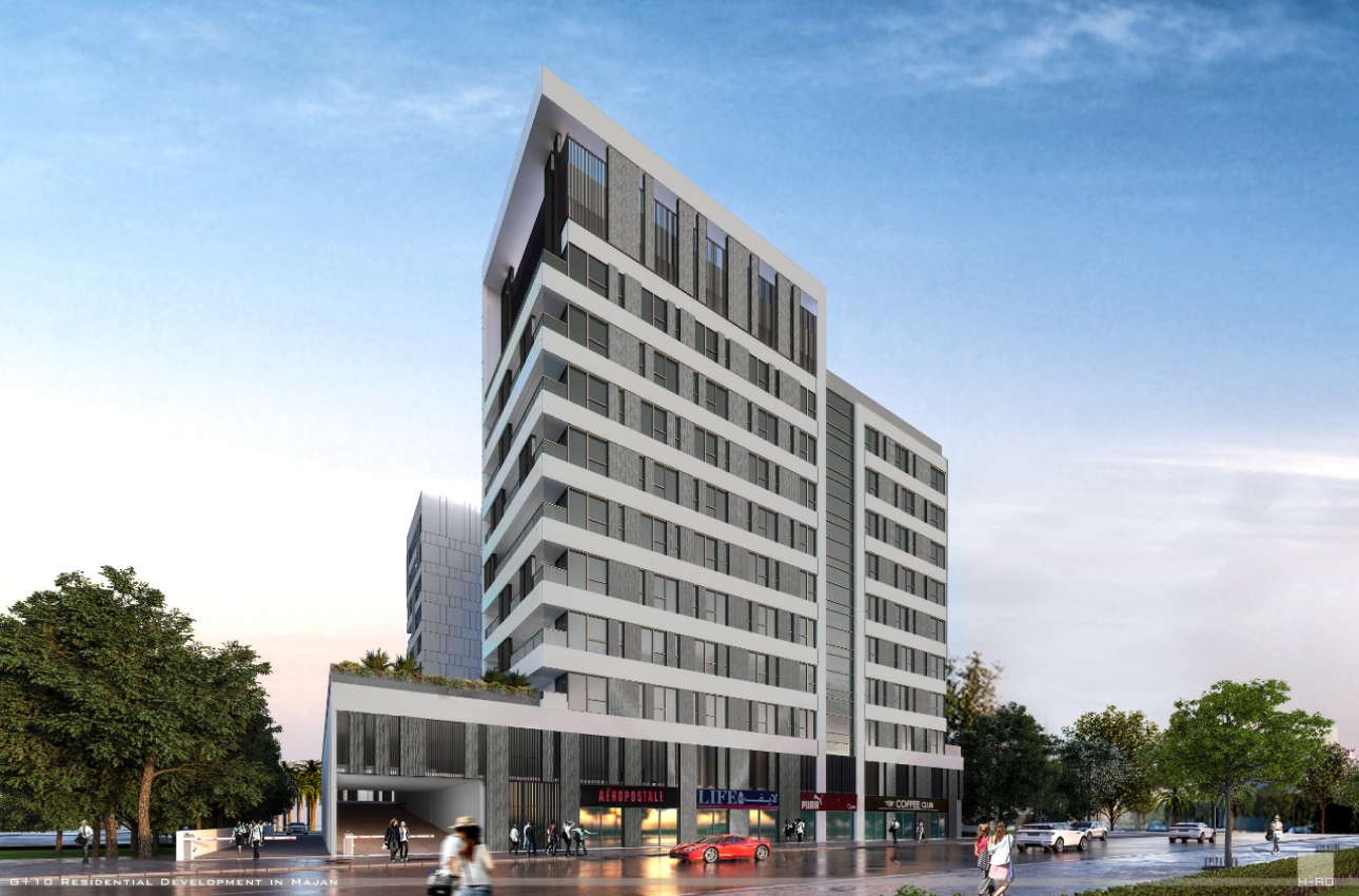 (G + P + 9-STOREYS + ROOF) MIXED-USE BUILDING