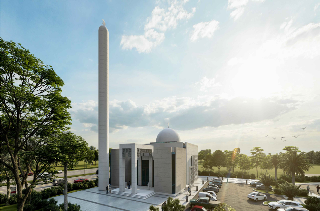 G+1 MOSQUE WITH SERVICE BLOCK