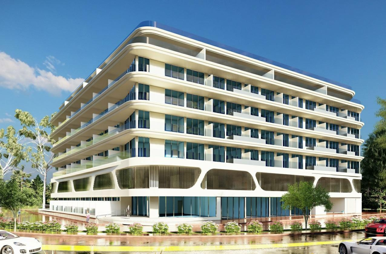 RESIDENTIAL BUILDING (G+P+5)  + RETAIL