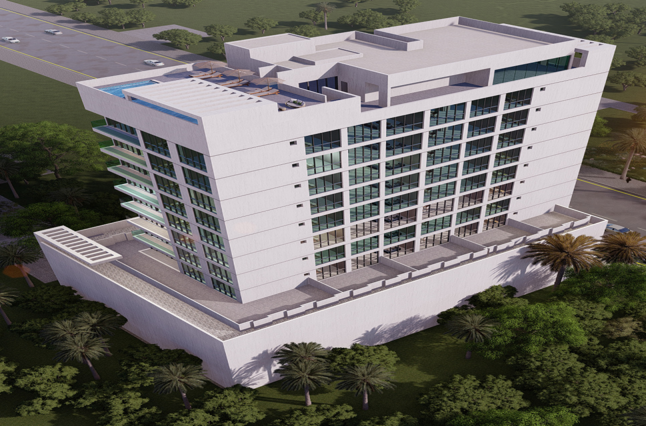 PROPOSED (G+2P+8+R) RESIDENTIAL & COMM. BUILDING.